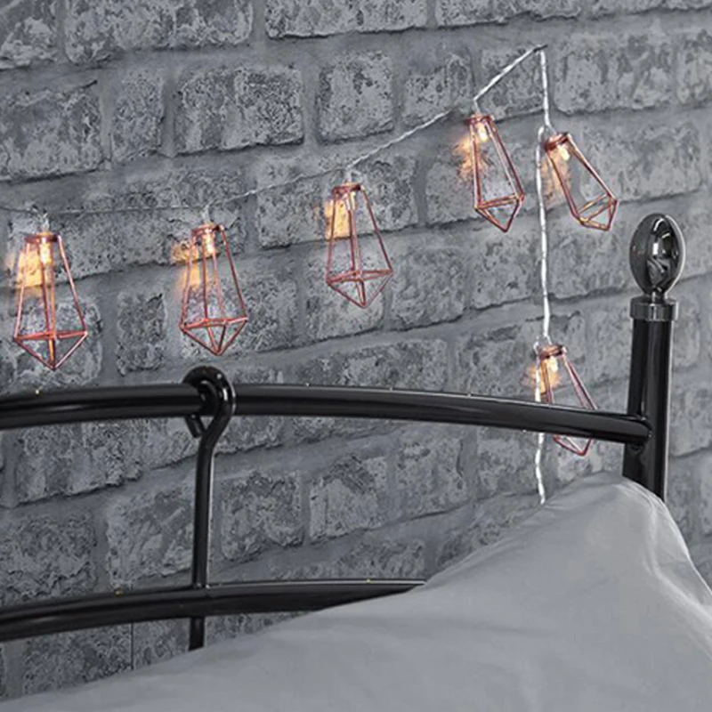  LED String Light Rose Gold Diamond 1020LEDs Water Droplet LED Fairy Battery Lights PartyGardenIndoorHolidayChristmas Decor (7)
