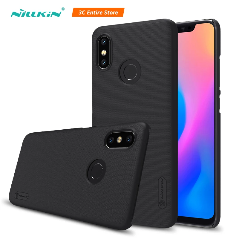 Матовый Жесткий чехол Nillkin 6 21 дюйма для Xiaomi Mi 8 Подарочный держатель телефона Mi8 |