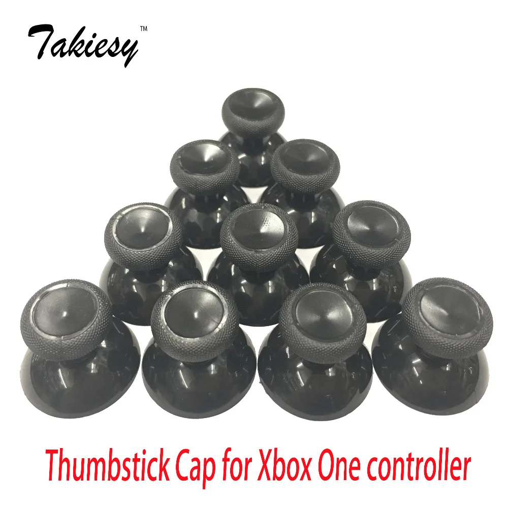 analog joystick cover 3d thumbstick cap for xbox one xboxone controller black 10pcs /lotin