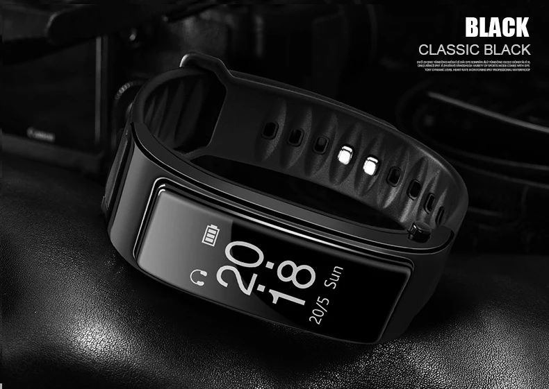 Bluetooth Y3 гарнитура Talk смарт-браслет пульсометр спортивные Смарт-часы Шагомер фитнес-трекер Браслет