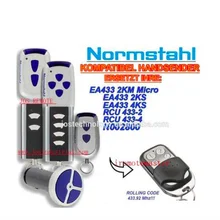 NORMSTAHL EA433 2 км Micro, EA433 2KS, EA433 4KS, RCU 433-2, RCU 433-4, NOO2800 Удаленная Замена