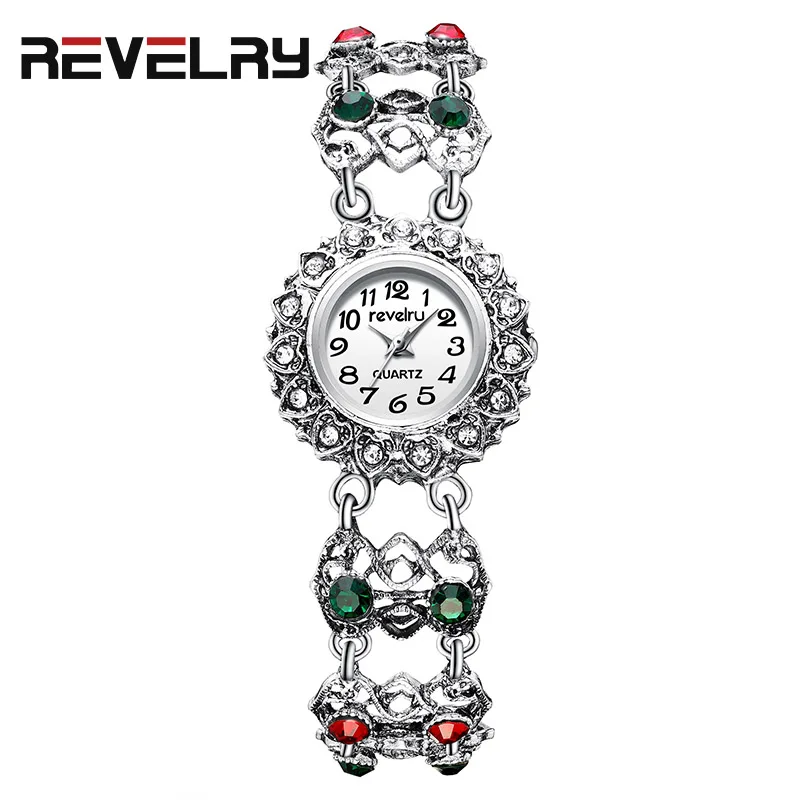 

REVELRY Wrist Watch Women Watches Luxury Brand Double Bracelet Ladies Quartz Women Watches 2019 Relogio Feminino Montre Femme