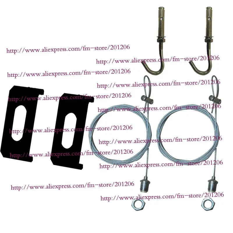 

Odyssea Black Color T5HO Quad Series Aquarium Lighting Hang Kit
