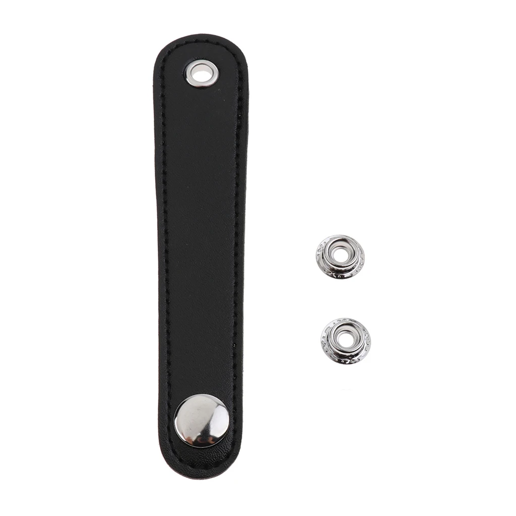 2 Pcs Accordion Leather Strap Buckle Musical Instrument Parts Accessories Replacement for Old or Broken Strap  Buckle