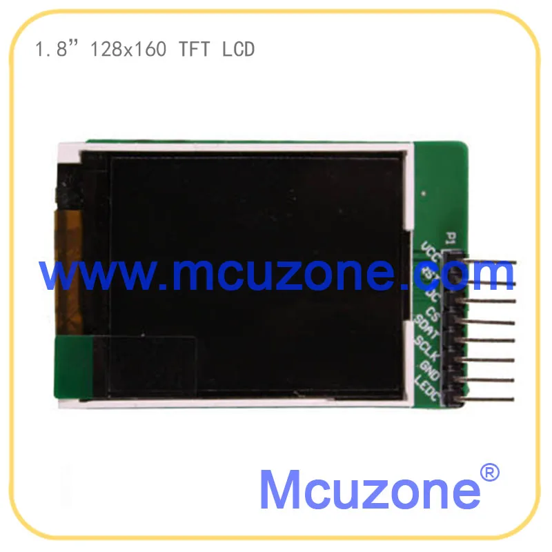 1,8 "128160 TFT lcd с SPI интерфейсом, подходит для всех MCU