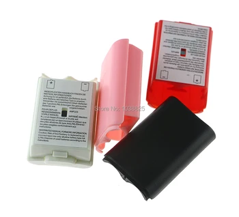 

4pcs/lot New Arrival For Xbox 360 Battery Case Wireless Controller Rechargeable Battery Cover For Xbox 360 With Sticker