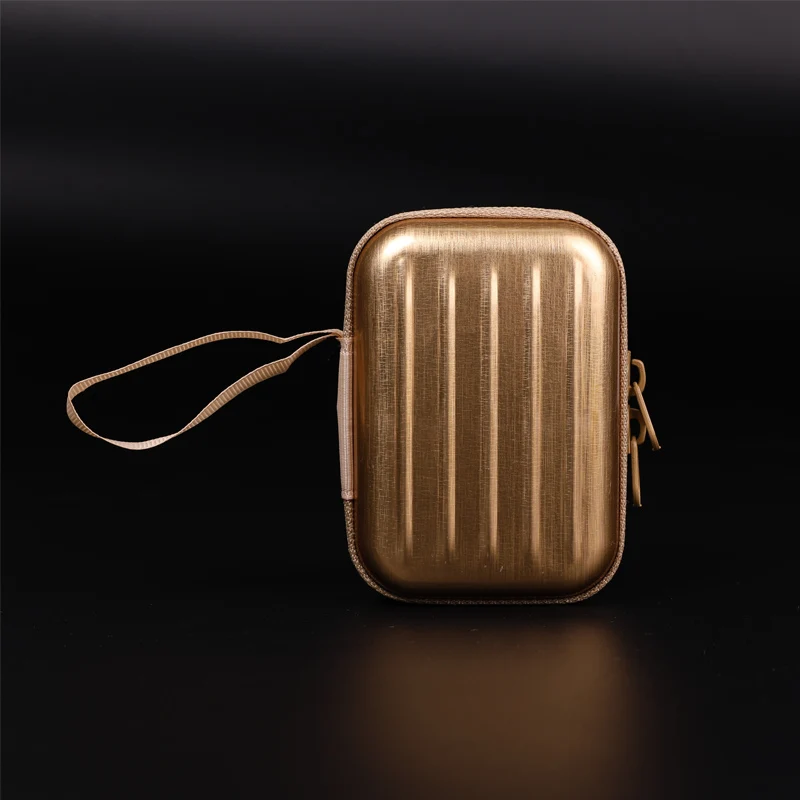 

TOPSTHINK Mini Baggage pocket storage case solid color simple fashion elegant clip box customized logo