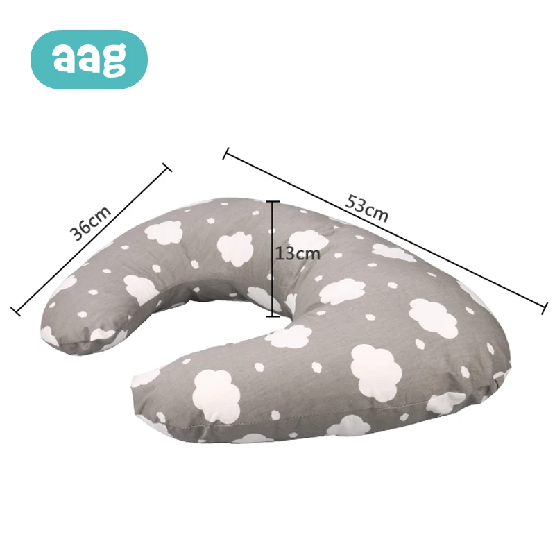 AAG 2 шт./компл. плед для детского кормления, подушка для сна хлопковая одежда для кормления грудью, подушки для обниматься u-образная детская подушка для кормления