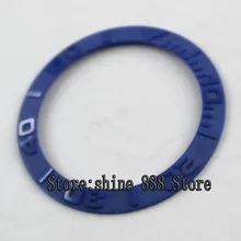 39.8 мм матовый синий керамический ободок вставка для 43 мм Sub Мужские часы по Парнис фабрики