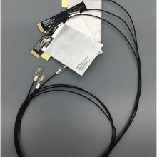 3 шт. 54 см/21," MHF4 двухдиапазонная антенна для ноутбука wifi BCM94360CSAX BCM94360CS2 BCM94360HMB intel 7260 Bluetooth NGFF M.2 антенна