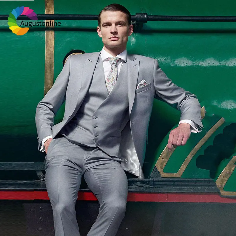 Men Suits Wedding Suits Costumes Mariage Homme Men's Wedding Suits Terno Masculino Costume Homme Mariage Men Suit with Pants Best Man Blazer Masculino Men's Suits Slim Fit Custom Made Gromsmen Suit (74)