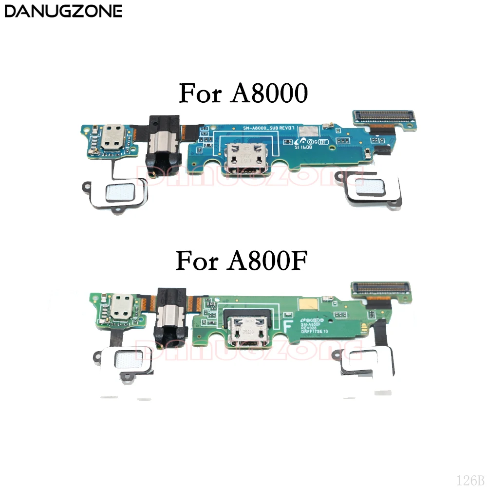 Usb-разъем для зарядки док-станции гибкий кабель + аудиоразъем наушников Samsung Galaxy A8