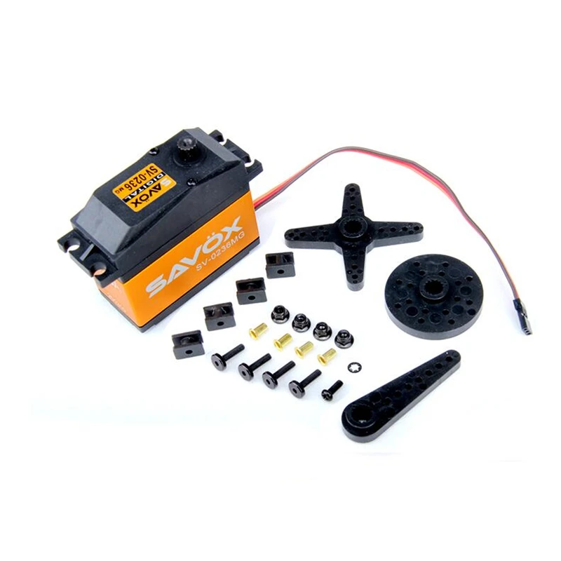 

Rc car 7.4V high pressure 40KG digital Steering servos suit for 1/5 rc hpi racing 5B losi xl 5ive-t mcd model truck SAVOX-SV0236
