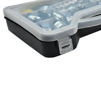 סט גודל 50pcs / סט 7 צינור צינור צינור דלק מיני 13-44mm גודל סטים מהדק מהדק קליפ קליפ צינור מהדק צינור אטב (3)