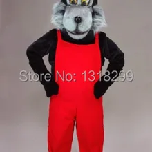 Талисман черный BB волк маскарадный костюм для карнавала наборы костюмов