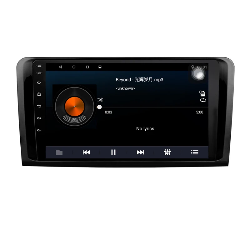 

9" HD 1024*600 Android 9.1 4 Core Car DVD Head Unit For Mercedes Benz ML W164 GL X164 ML350 ML320 ML280 GL350 GL450