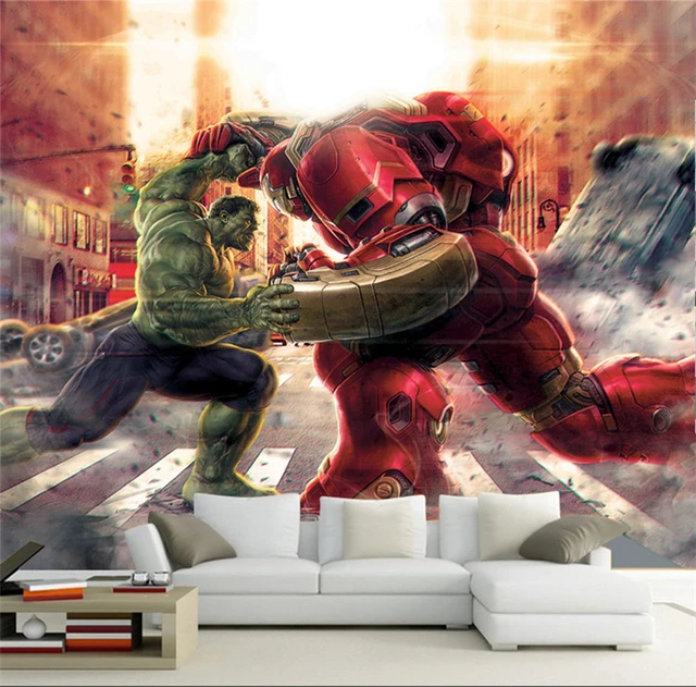 Superhero Wallpaper For Bedroom