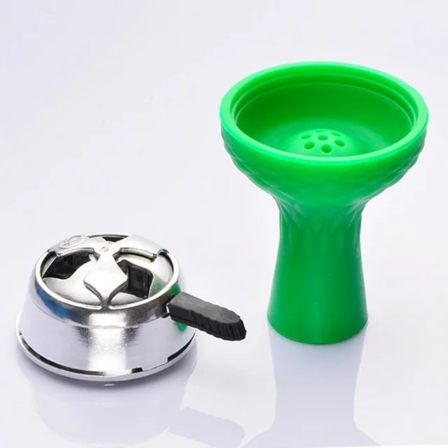 Silicone Shisha Bowl with Kaloud Lotus Multi hole Hookah Sheesha