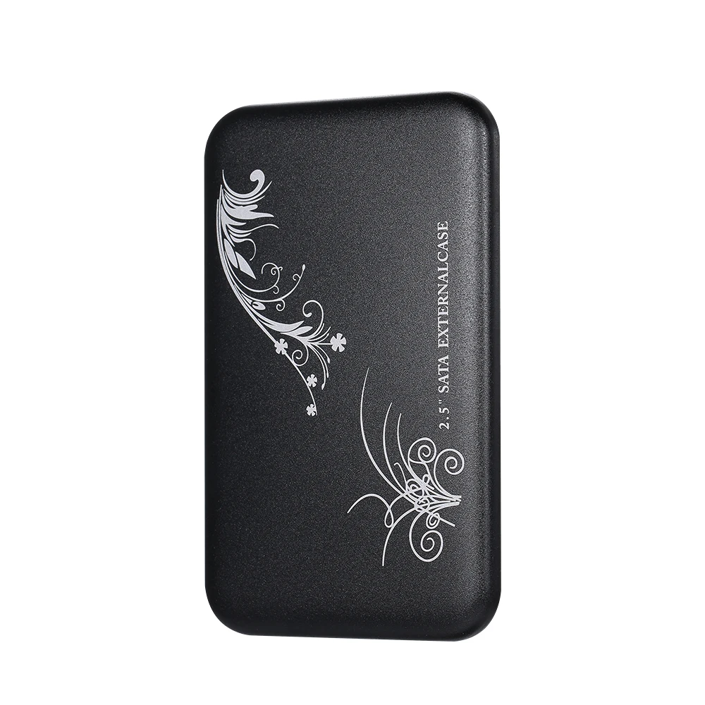 Внешний жесткий диск дюймов 2,5 Корпус SATA HDD SSD к USB2.0 конвертер адаптер внешний корпус 2 ТБ жесткий диск коробка HDD корпус