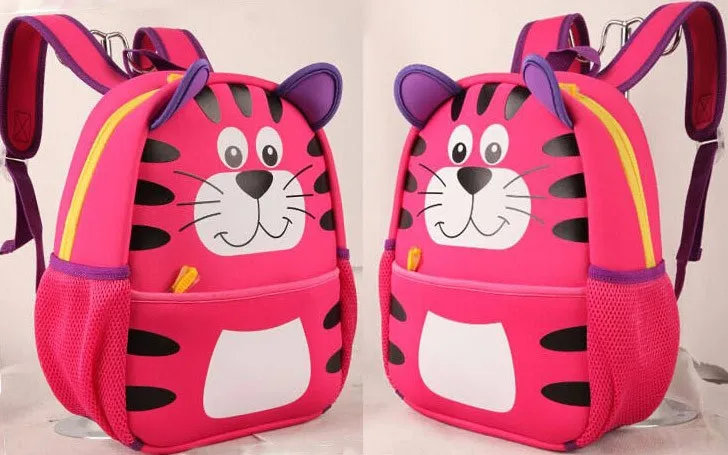 Детские рюкзаки для детского сада, маленькая сумка на плечо с тигром для маленьких девочек и мальчиков, rugzak
