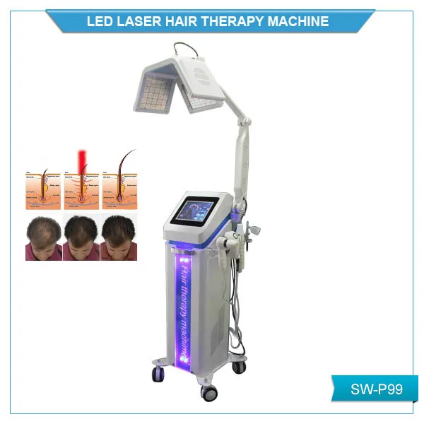 Высокое качество лазер и выпадение волос лечение/650nm лазерный диод рост волос машина DHL