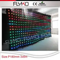 FLYKO P180mm Профессиональный производитель модный дизайн RGB светодиодный видеоэкран