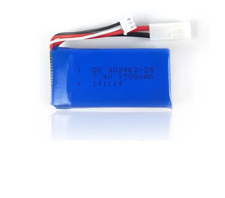 YUKALA FT009 2.4G RC سباق قارب 7.4 v 1500 mah ليثيوم بوليمر بطارية YUKALA FT009 2.4G RC سباق قارب 7.4 v 1500 mah ليثيوم بوليمر بطارية