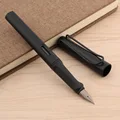 NEUE KUNSTSTOFF beliebte HEIßE BÜRO Mode Matte schwarz EF Brunnen Stift-in Füllfederhalter aus Büro- und Schulmaterial bei