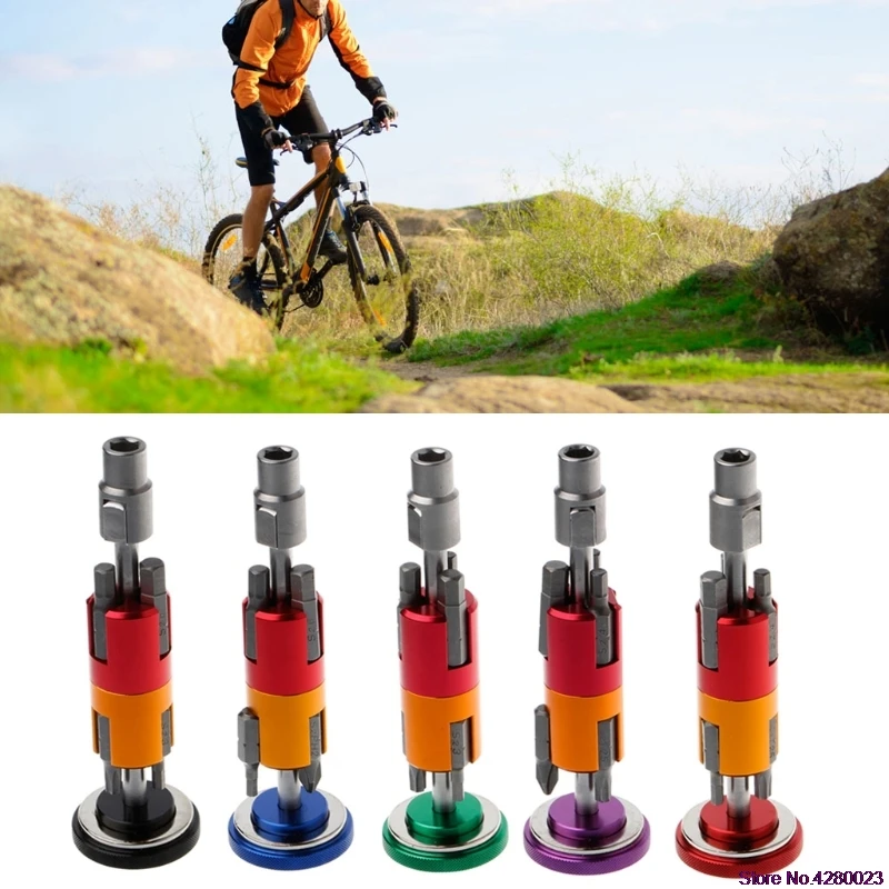 New Bike Repair Tool Six Angle Hidden Type T25 Combination Multifunctional Accessory