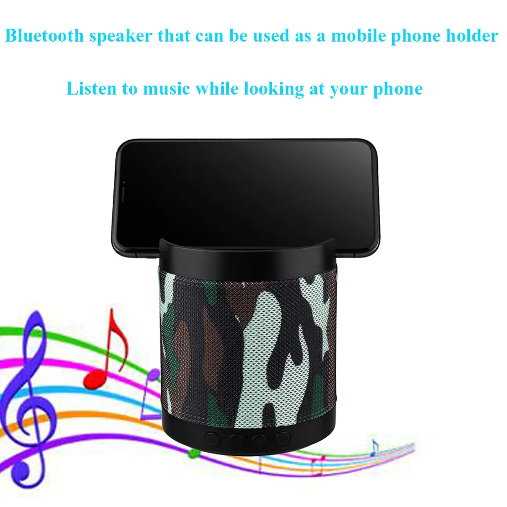 Bluetooth динамик Портативный беспроводной мини динамик плеер Музыкальный звук Колум для смартфонов/подушечек/ноутбуков и настольных компьютеров