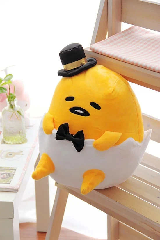 Мультфильм свадебное платье Gudetama Lazy яйцо 29 см мягкие плюшевые игрушки на день рождения Рождественский подарок игрушка#1777