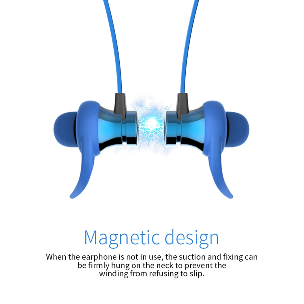 XT22 спортивные наушники, беспроводные Bluetooth 5,0, стерео гарнитура, магнитные наушники с защитой от пота, наушники с микрофоном, поддержка TF карты