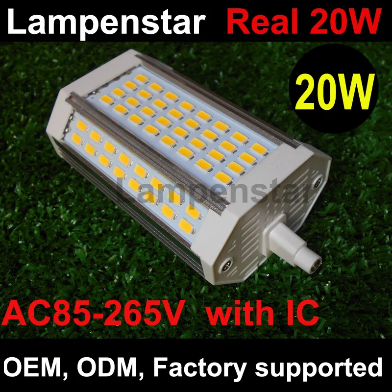 Lâmpadas Led e Tubos r7s lâmpada led 78mm 118mm Temperatura de Cor : Branca Natural (3500-5500k)