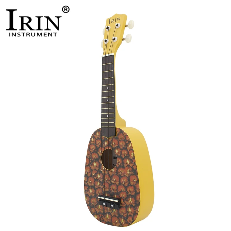 

IRIN 21" Ukelele Rosewood Body Fretboard 4 Strings Guitar Lovely Pineapple Stringed Musical Instrument Ukulele For Beginner