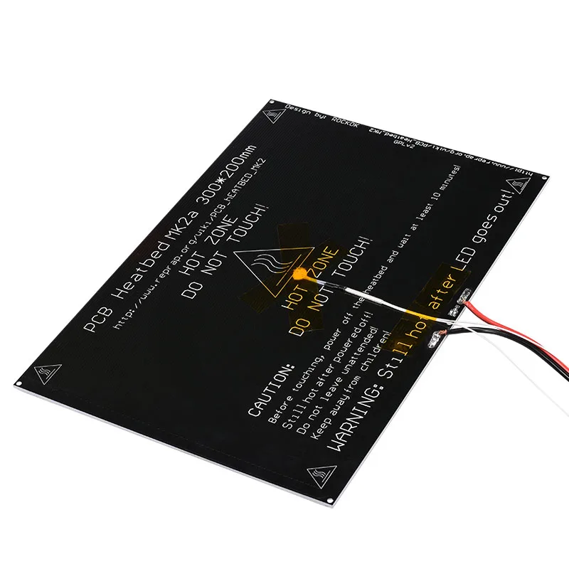 Печатная плата BIQU MK2A 300*200*3 0 мм RepRap RAMPS 1 4 Тепловая панель + светодиодный ОД