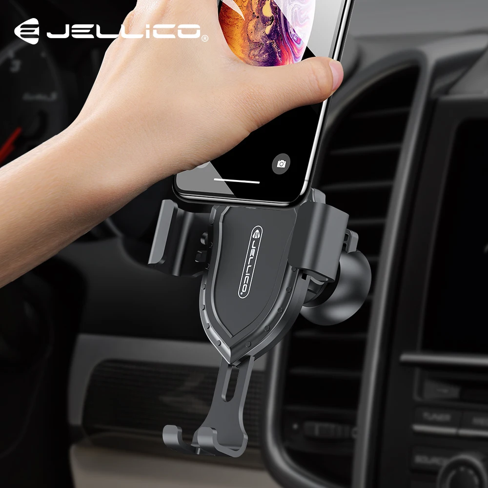 

Universal Car Phone Holder For Phone In Car Air Vent Mount Stand No Magnetic Mobile Holder For iPhone Smartphone Gravity Bracket
