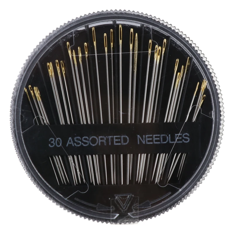 

YOKOYAMA 30PCS/SET Assorted Hand Sewing Needles Embroidery Mending Craft Quilt