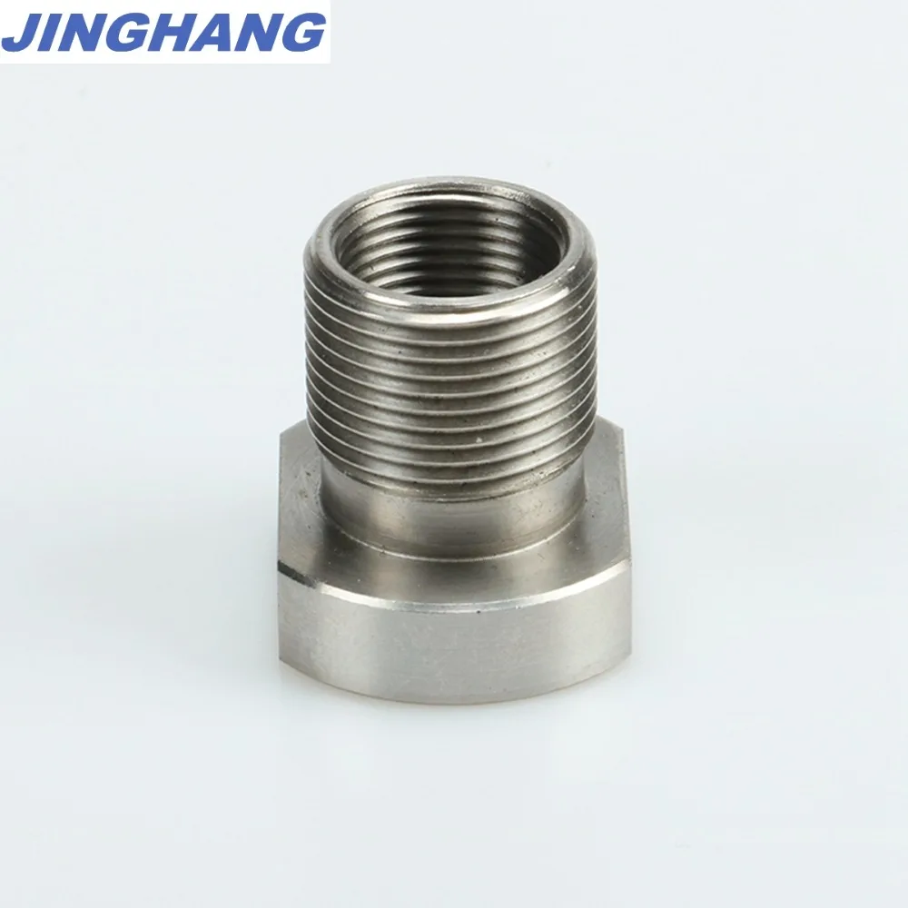 Adaptador de Supressor de Aço Transporte a Partir de China Macho para 1 Pces 2-28 Inoxidável Rosca Fêmea Eua 1 5 - 8-24 6 Automóveis e motos