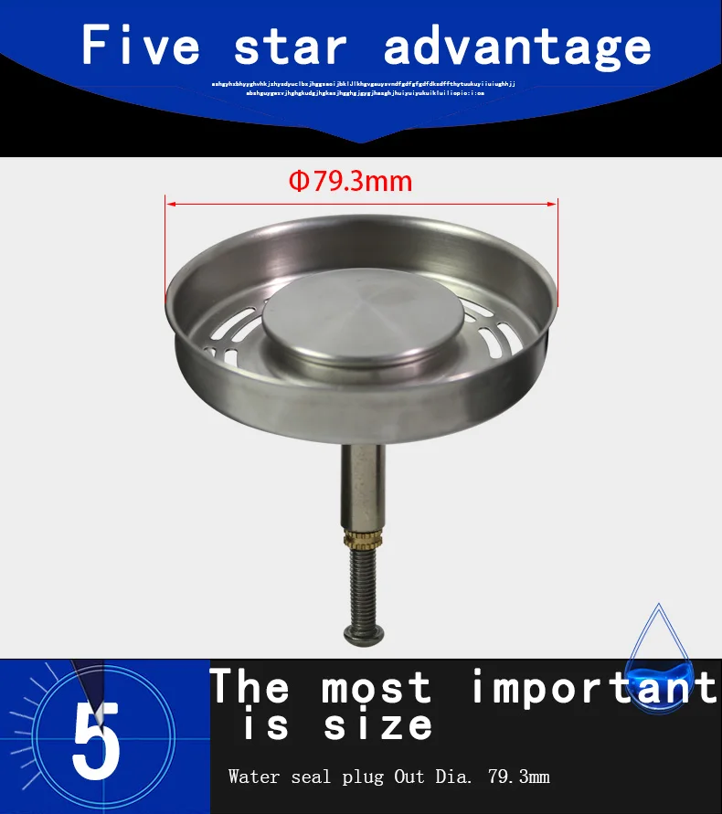 cozinha rolha bujão resíduos plug pia pia do banheiro bacia dreno plug