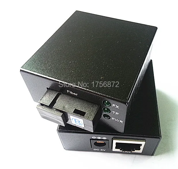 

Telecom Grade Mini Single-mode single megabytes fiber media converter optical transceiver RJ-45 1 SC 10 / 100M
