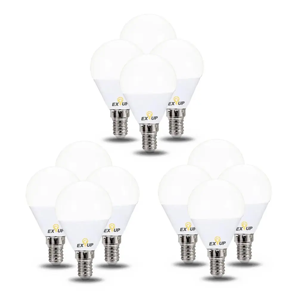 Household Light Bulb Ultra Bright Indoor Household Living Room Down Light Small Led Bulb 5W E14 Mini Lamp waterproof #4B10