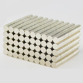 

Super Strong Rare Earth N35 100pcs/lot 4 X 1mm Neodymium Small Fridge Magnets Super Powerful Strong Rare Earth NdFeB Magnet