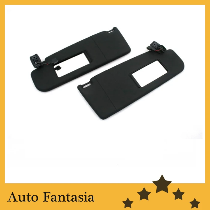 Interior roof liner sun visor (black) for Volkswagen golf mk5 Free