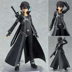 Аниме меч искусство интернет kirigaya kazuto Figma 174 пвх фигурку коллекционная модель игрушки 15 см