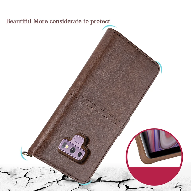 Suntaiho Retro 2 in 1 PU Leather wallet Case for Samsung galaxy note9 case note8 galaxy s9 plus s8 plus Card Slot Holder Cover Suntaiho Retro 2 in 1 PU Leather wallet Case for Samsung galaxy note9 case note8 galaxy s9 plus s8 plus Card Slot Holder Cover