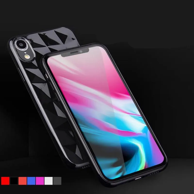 

Diamond Pattern Ultra-thin Case For Huawei Honor 8X V10 Mate 10 Mate 20 P20 Lite Cover Y5 2018 Y6 Prime 2018 Y7 Y9 Case nova 3i