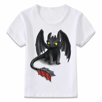 

Kids T Shirt Toothless The Night Fury T-shirt Boys and Girls Toddler Tee oal173
