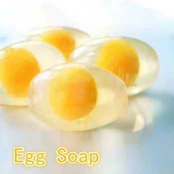 

1PC Egg Shaped Handmade Soap Simulation Bath Hand Face Soap Christmas Wedding Party Child Gift New Design essential Oil Soap