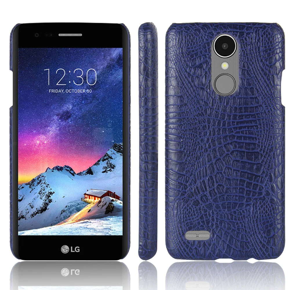 Для LG K8 2017 X240 5 0 &quotчехол из искусственной кожи под крокодила + задняя крышка