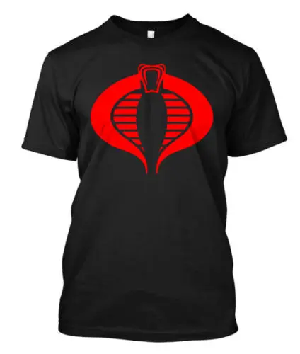 Cobra Commander Enemy G.I Joe Red Logo-Custom Men'S футболка семейный топ-футболка новые мужские